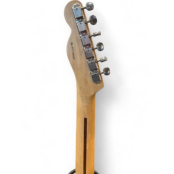 Used Fender Deluxe Series Nashville Telecaster Cream Solid Body Electric Guitar
