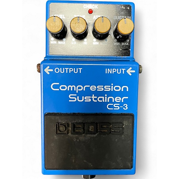 Used BOSS CS3 Compressor Sustainer Effect Pedal