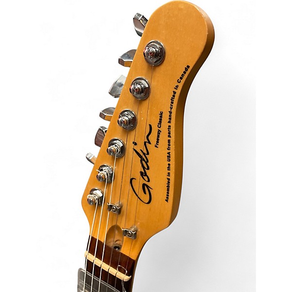Used Godin FREEWAY CLASSIC 2 Color Sunburst Solid Body Electric Guitar