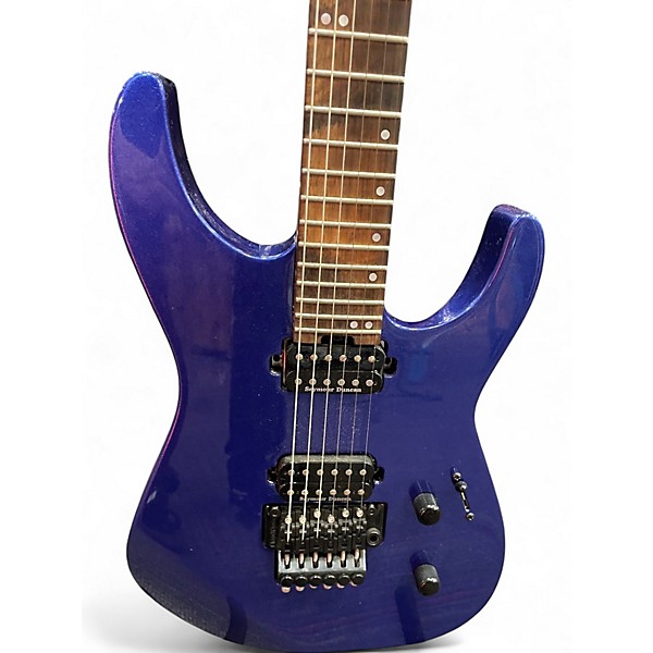 Used Jackson Virtuoso Blue Solid Body Electric Guitar
