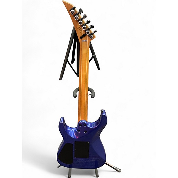 Used Jackson Virtuoso Blue Solid Body Electric Guitar