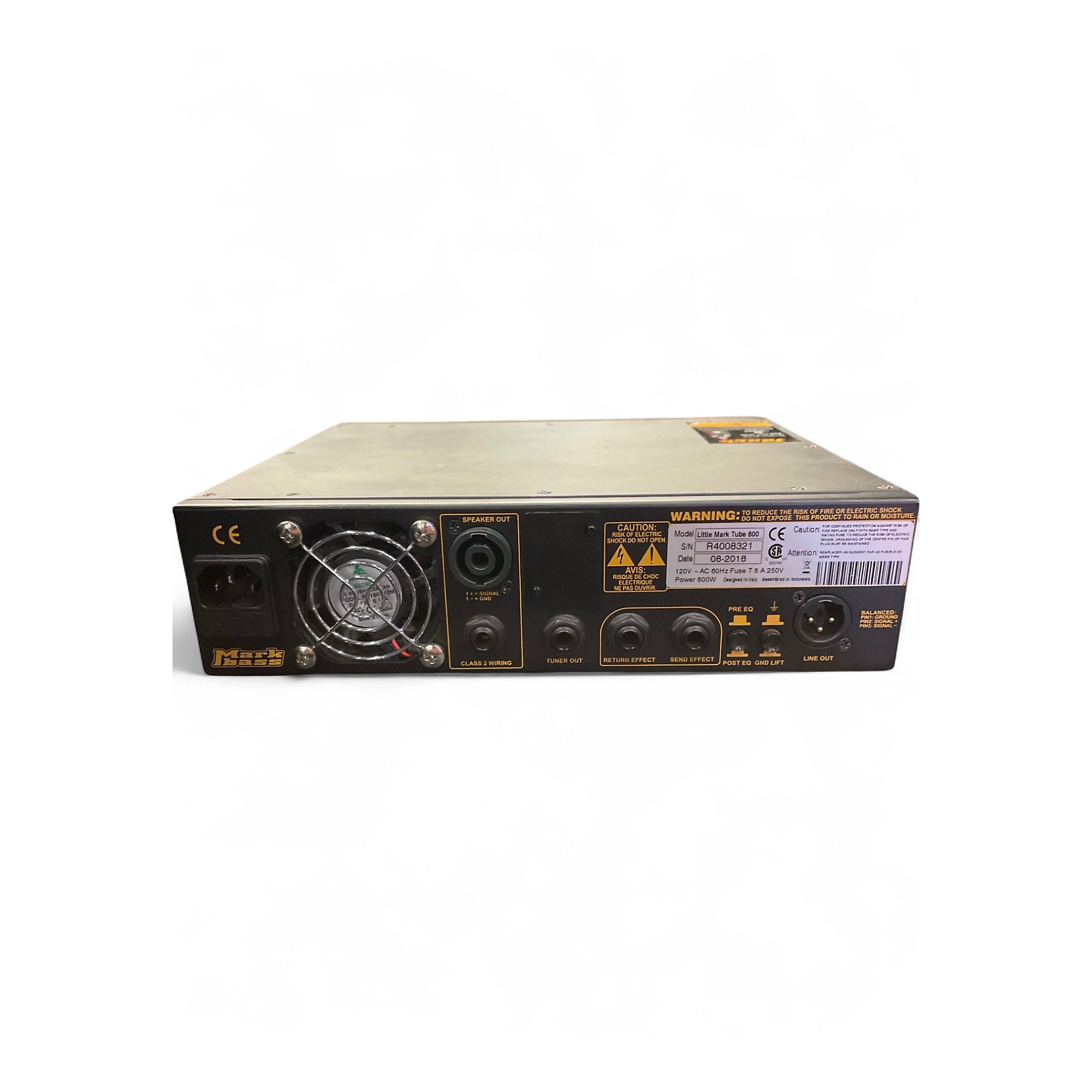 ベース MARK BASS Little Mark Tube 800 Little Mark Tube 800 – Markbass