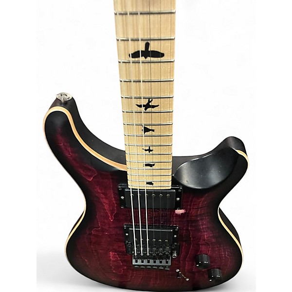 Used PRS CE24  DW FLOYD ROSE FADED RED BURST FLM Solid Body Electric Guitar