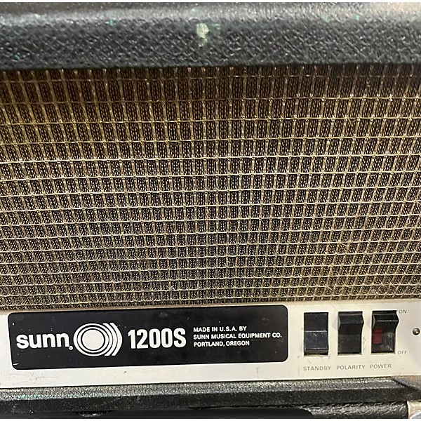 Used Sunn 1200s Tube Guitar Amp Head