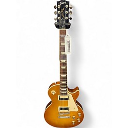 Used Gibson Les Paul Classic Honey Burst Solid Body Electric Guitar