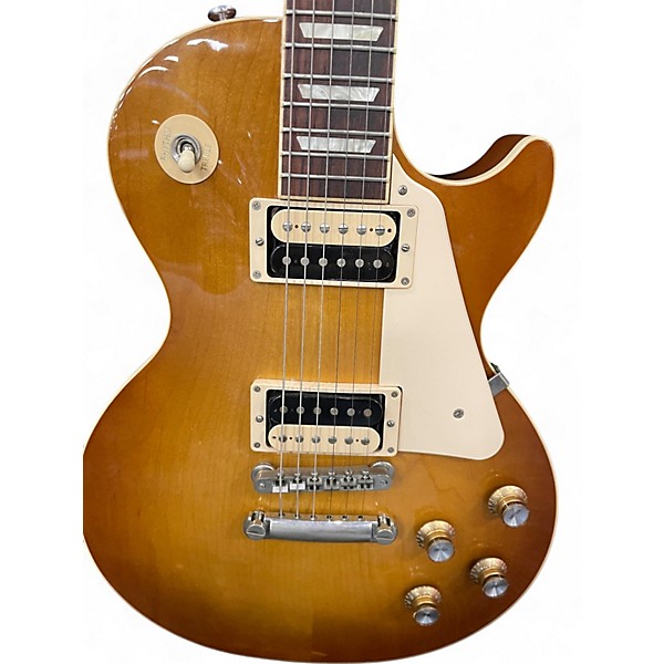 Used Gibson Les Paul Classic Honey Burst Solid Body Electric Guitar