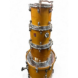 Used Premier 4 Piece MAPLE  Natural Drum Kit