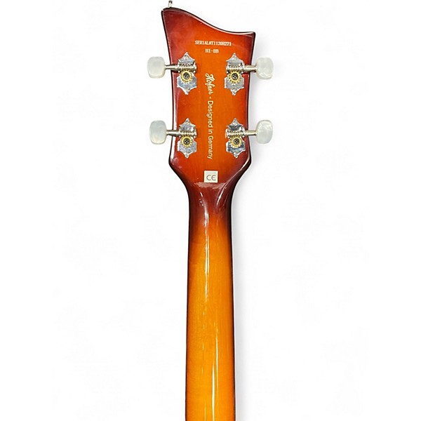 Used Hofner HI SERIES B BASS Sunburst Electric Bass Guitar