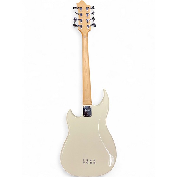 Used Hagstrom hb-8 Olympic White Electric Bass Guitar