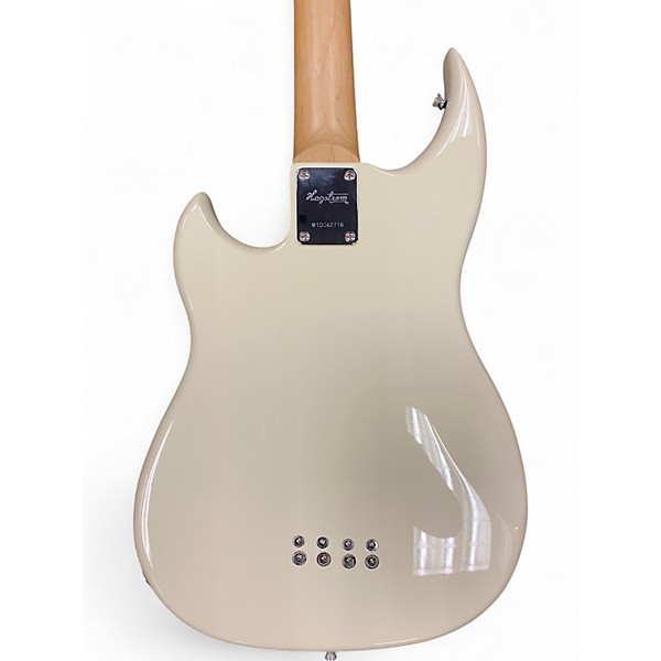 Used Hagstrom hb-8 Olympic White Electric Bass Guitar