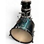Used SPL 5 Piece Unity II Dark Green Sparkle Drum Kit