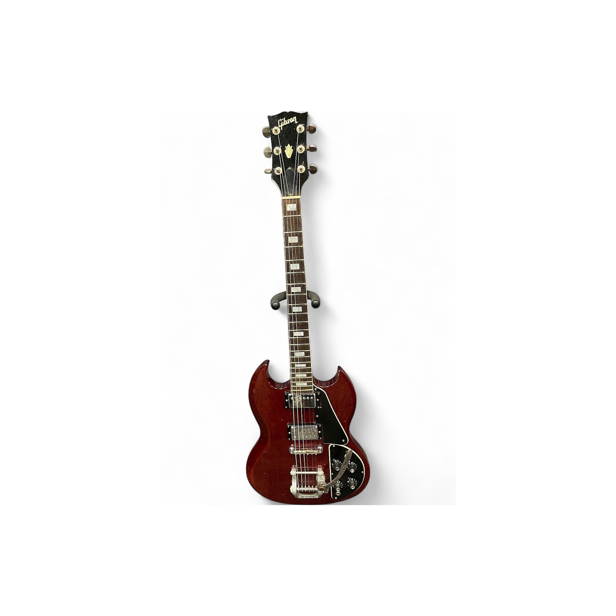 ダンカンビンテージ！Gibson SG DELUXE 1972年製 Gibson SG Deluxe Walnut 1972 – Chicago Music Exchange
