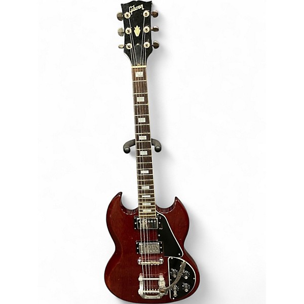 Vintage 1972 Gibson SG Deluxe Cherry Solid Body Electric