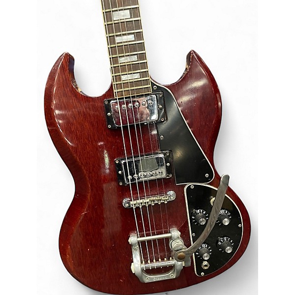 Vintage 1972 Gibson SG Deluxe Cherry Solid Body Electric