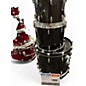 Used Pearl 5 Piece Masters Studio Burch Shell Black Drum Kit