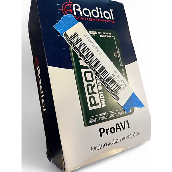Used Radial Engineering ProAV1 Direct Box