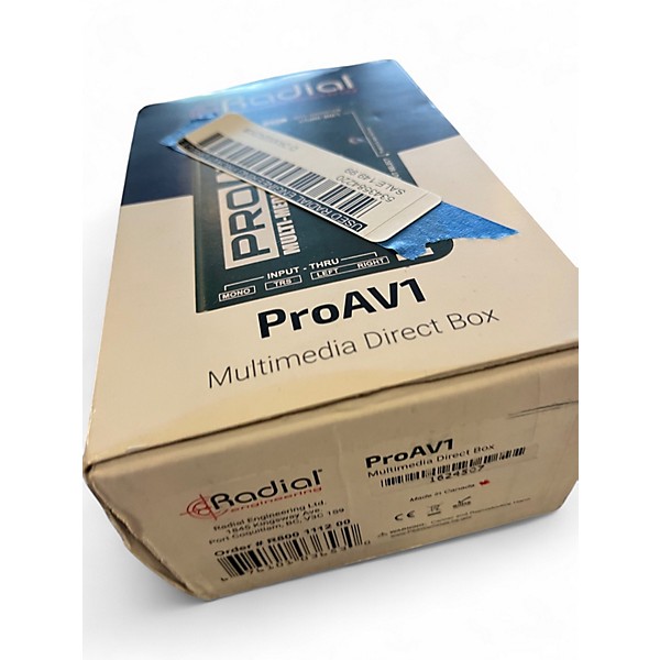 Used Radial Engineering ProAV1 Direct Box