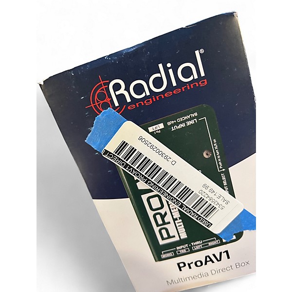 Used Radial Engineering ProAV1 Direct Box