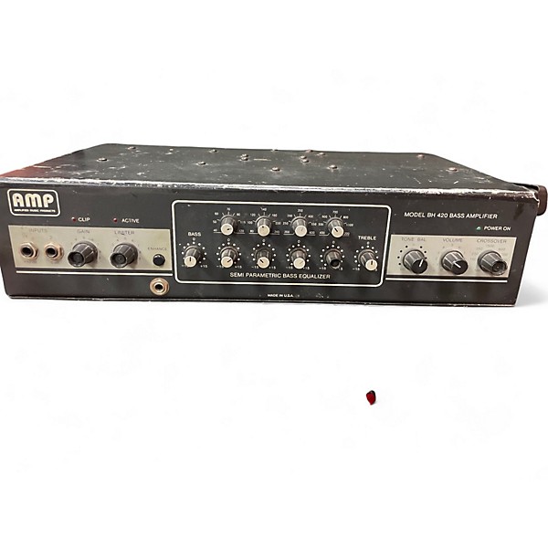 Used Amp BH 420 Bass Amp Bass Amp Head