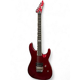 Used ESP LTD  m1 custom 1987 Candy Apple Red Solid Body Electric Guitar