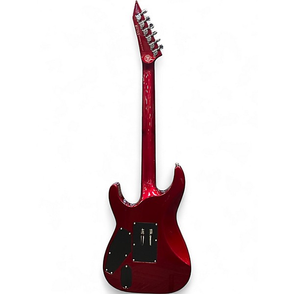 Used ESP LTD  m1 custom 1987 Candy Apple Red Solid Body Electric Guitar