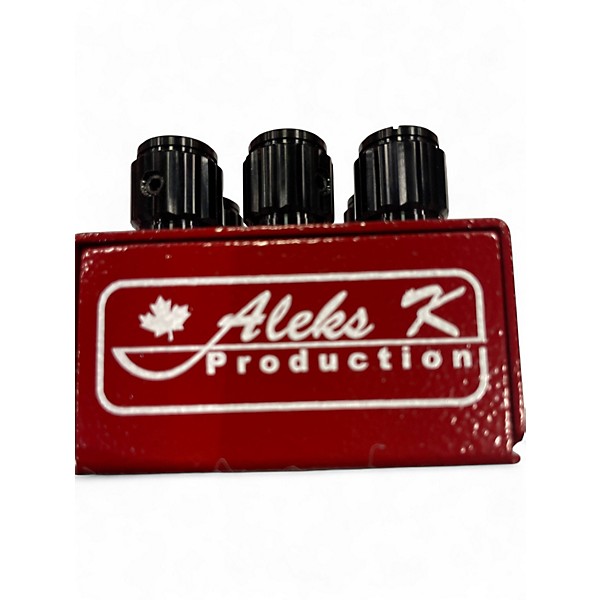 Used Aleks K RED SCORPION MEGA DISTORTION Effect Pedal