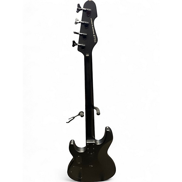 Used ESP LTD AP-4 BLACK METAL Satin Black Electric Bass Guitar
