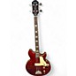 Used 2022 Epiphone Jack Casady Signature RED Electric Bass Guitar thumbnail