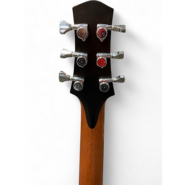 Used 2009 Myka Classic Jr  Claro Mahogany Top Solid Body Electric Guitar
