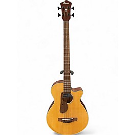 Used Ibanez AEGB30E Natural Acoustic Bass Guitar