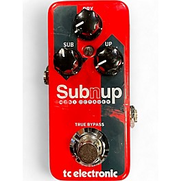 Used TC Electronic Sub N Up Mini Octaver Effect Pedal