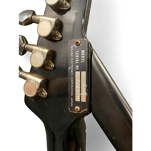 Vintage 1980 Roland G-707 / GR-700 Guitar Synthesizer Combo Silver Solid Body Electric Guitar