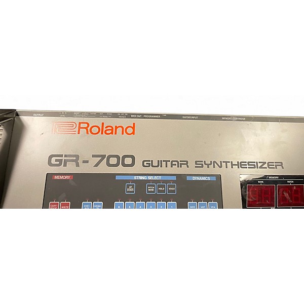 Vintage 1980 Roland G-707 / GR-700 Guitar Synthesizer Combo Silver Solid Body Electric Guitar