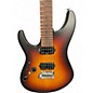 Used 2020 Ibanez AZ2402L PRESTIGE SERIES TRI FADE BURST FLAT Electric Guitar