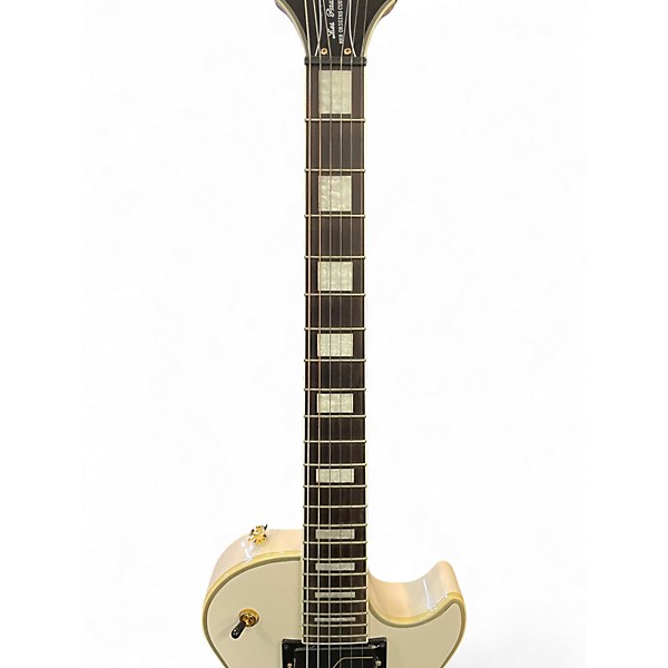 Used Epiphone Matt Heafy Les Paul Custom Origin Bone White Solid Body Electric Guitar