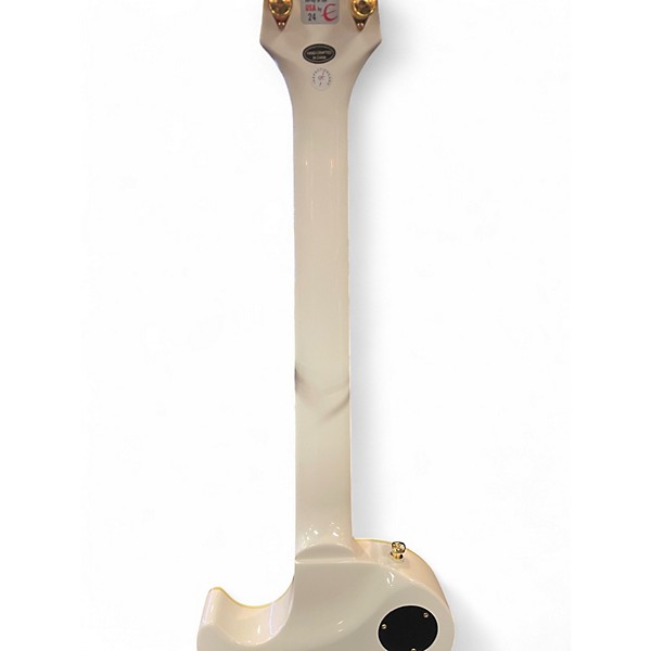 Used Epiphone Matt Heafy Les Paul Custom Origin Bone White Solid Body Electric Guitar