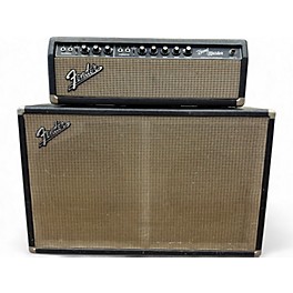 Vintage 1964 Fender Band Master Piggyback Tube Guitar Amp Head