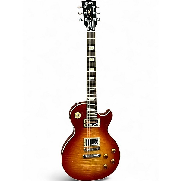 Used 2019 Gibson Les Paul Standard Heritage Cherry Sunburst Solid Body Electric Guitar
