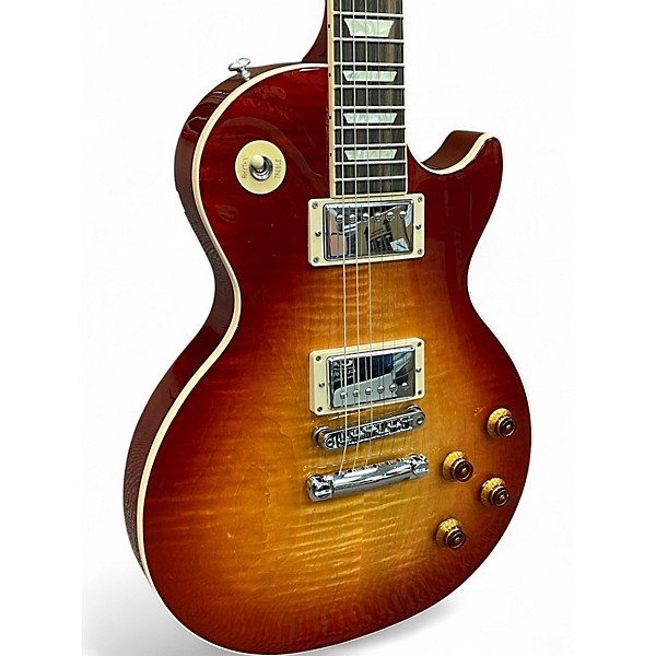 Used 2019 Gibson Les Paul Standard Heritage Cherry Sunburst Solid Body Electric Guitar
