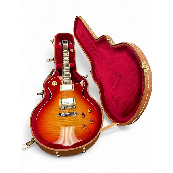 Used 2019 Gibson Les Paul Standard Heritage Cherry Sunburst Solid Body Electric Guitar