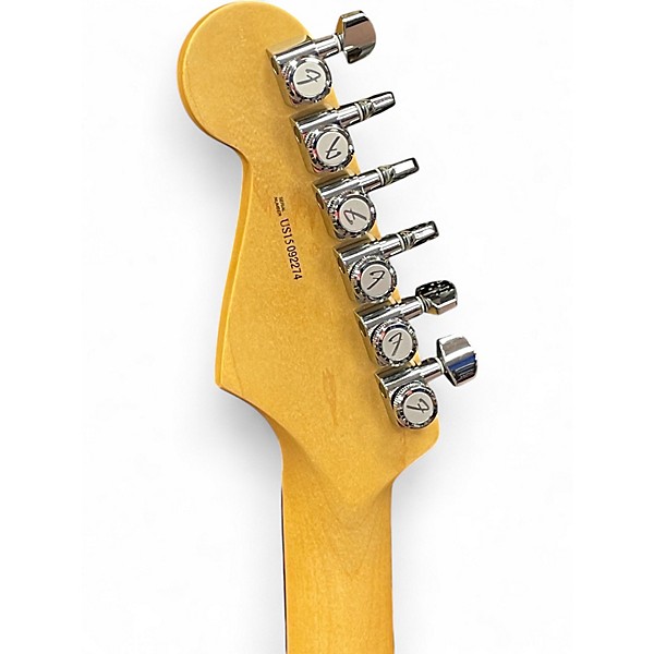 Used 2015 Fender American Elite Stratocaster Mystic Black Solid Body Electric Guitar