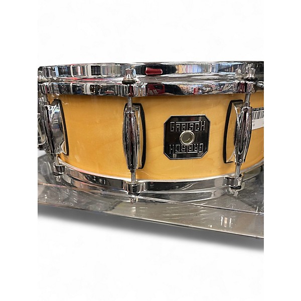 Used 2021 Gretsch Drums 5.5X14 Renown Snare Vintage Yellow Drum