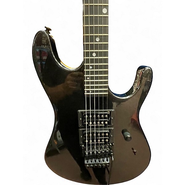 Used Kramer NIGHTSWAN JET BLACK Solid Body Electric Guitar