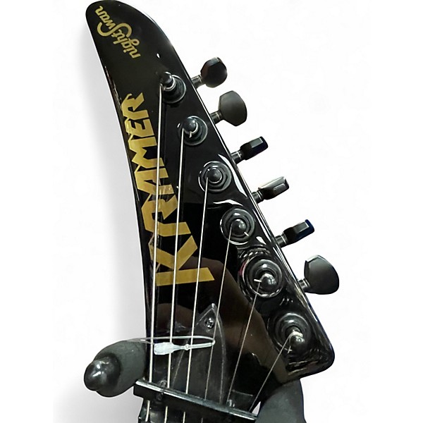 Used Kramer NIGHTSWAN JET BLACK Solid Body Electric Guitar