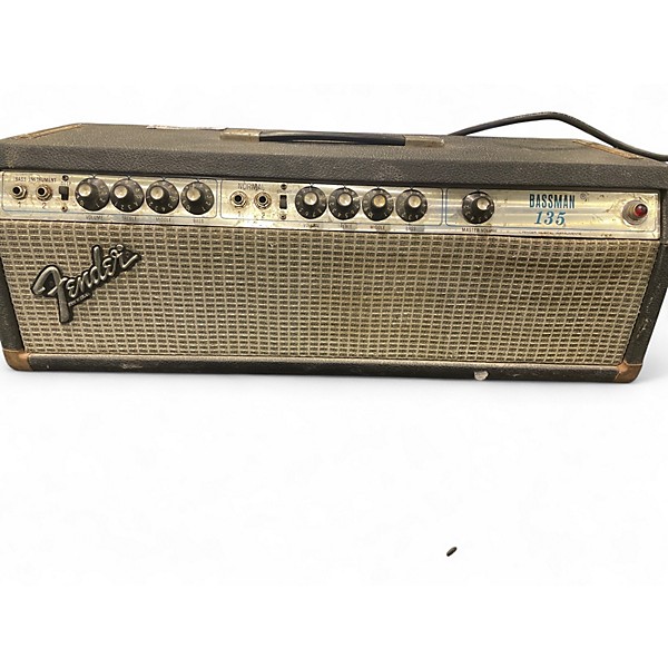 Vintage 1980s Fender BASSMAN 135 HEAD Tube Guitar Amp Head