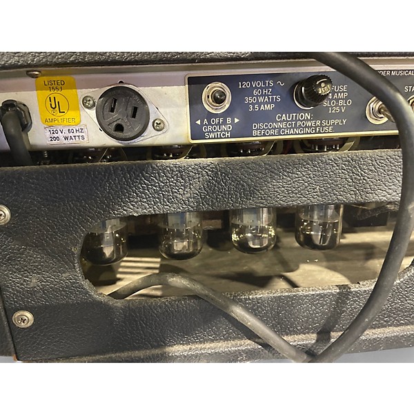 Vintage 1980s Fender BASSMAN 135 HEAD Tube Guitar Amp Head