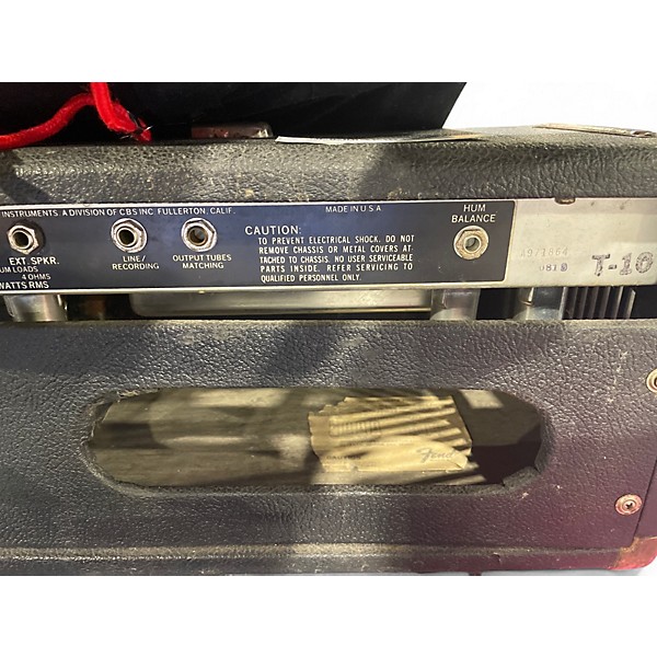 Vintage 1980s Fender BASSMAN 135 HEAD Tube Guitar Amp Head