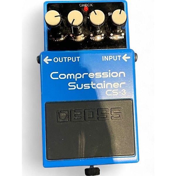Used BOSS CS3 Compressor Sustainer Effect Pedal