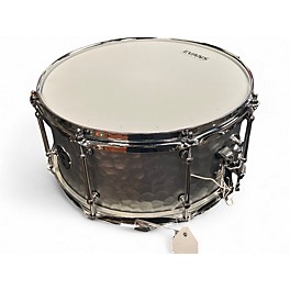 Used Pork Pie 14in DIABLO HAMMERED STEEL Silver Drum
