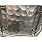 Used Pork Pie 14in DIABLO HAMMERED STEEL Silver Drum